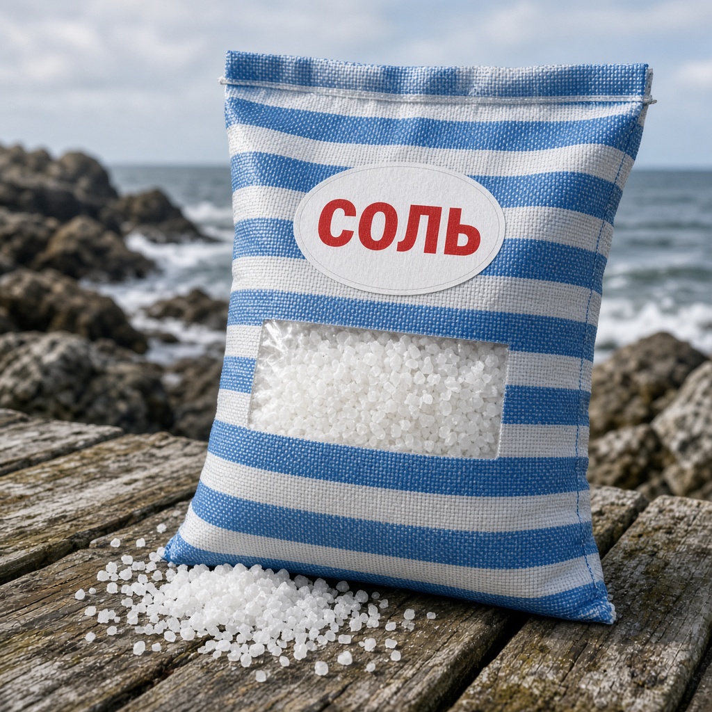 Соль пищевая от компании Крупнов